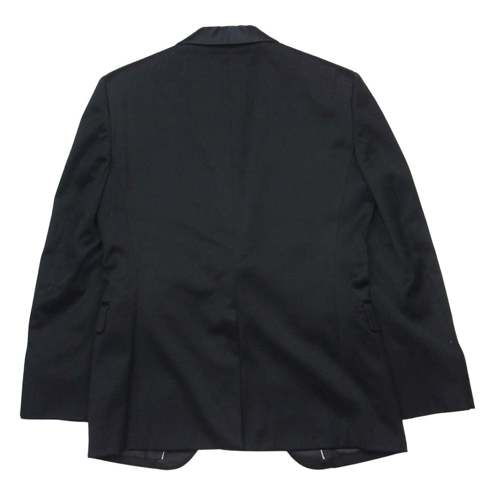 theory セオリー 02-7404004 ラペル 切替 1B タキシード ジャケット 中国製 ブラック系 36【中古】