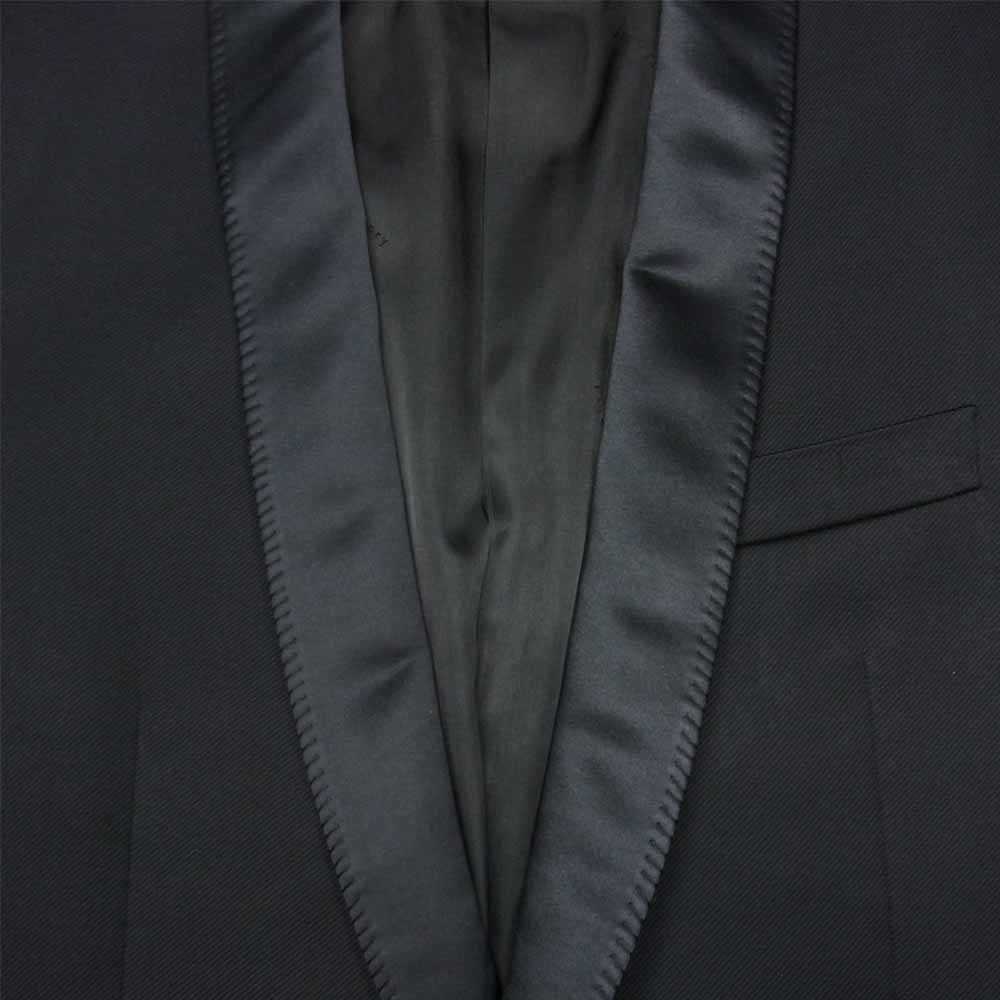 theory セオリー 02-7404004 ラペル 切替 1B タキシード ジャケット 中国製 ブラック系 36【中古】