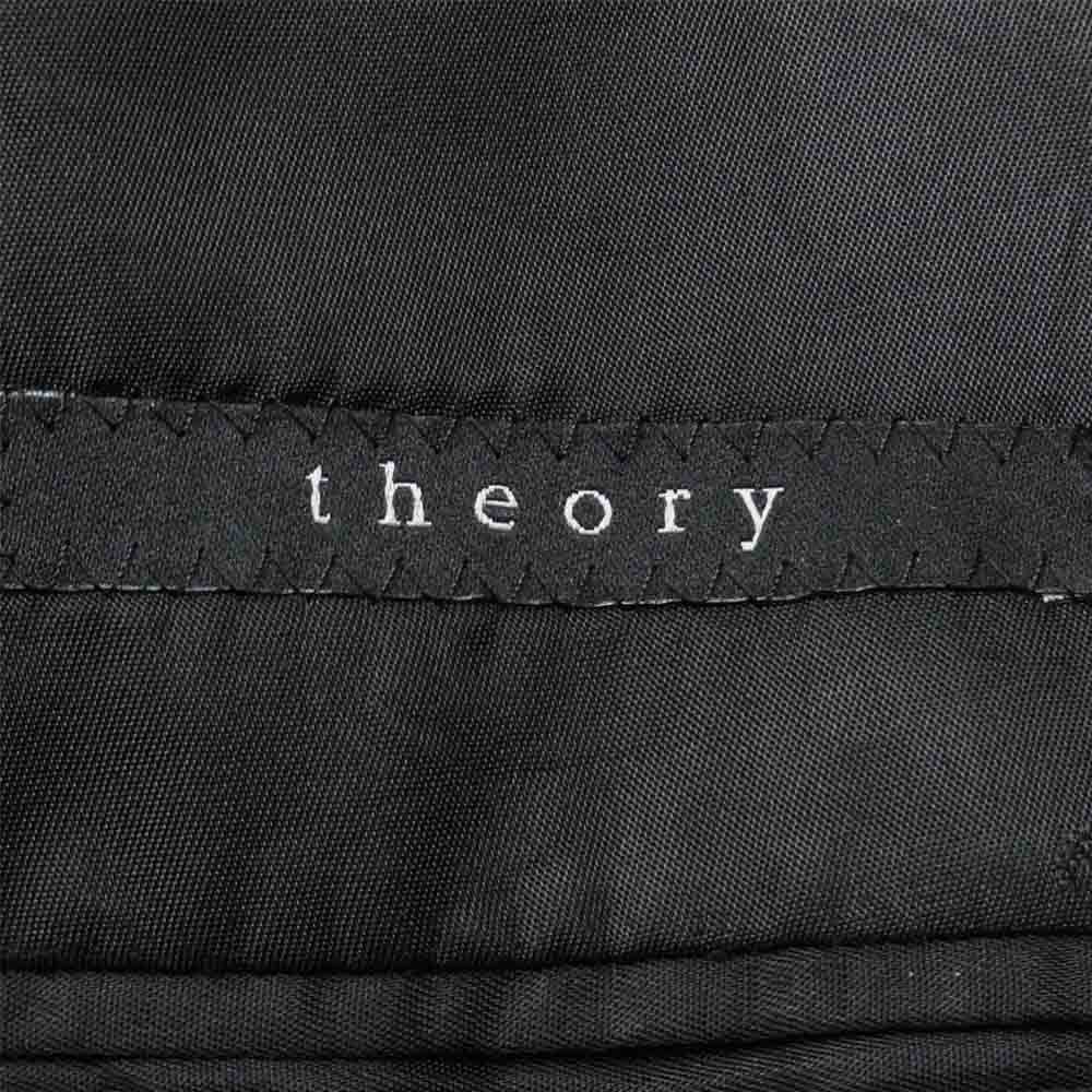 theory セオリー 02-7404004 ラペル 切替 1B タキシード ジャケット 中国製 ブラック系 36【中古】