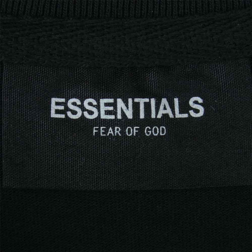 FEAR OF GOD フィアオブゴッド ESSENTIALS LOGO PRINT T-SHIRT エッセンシャルズ バックロゴ リフレク –  ブランド古着 LIFE