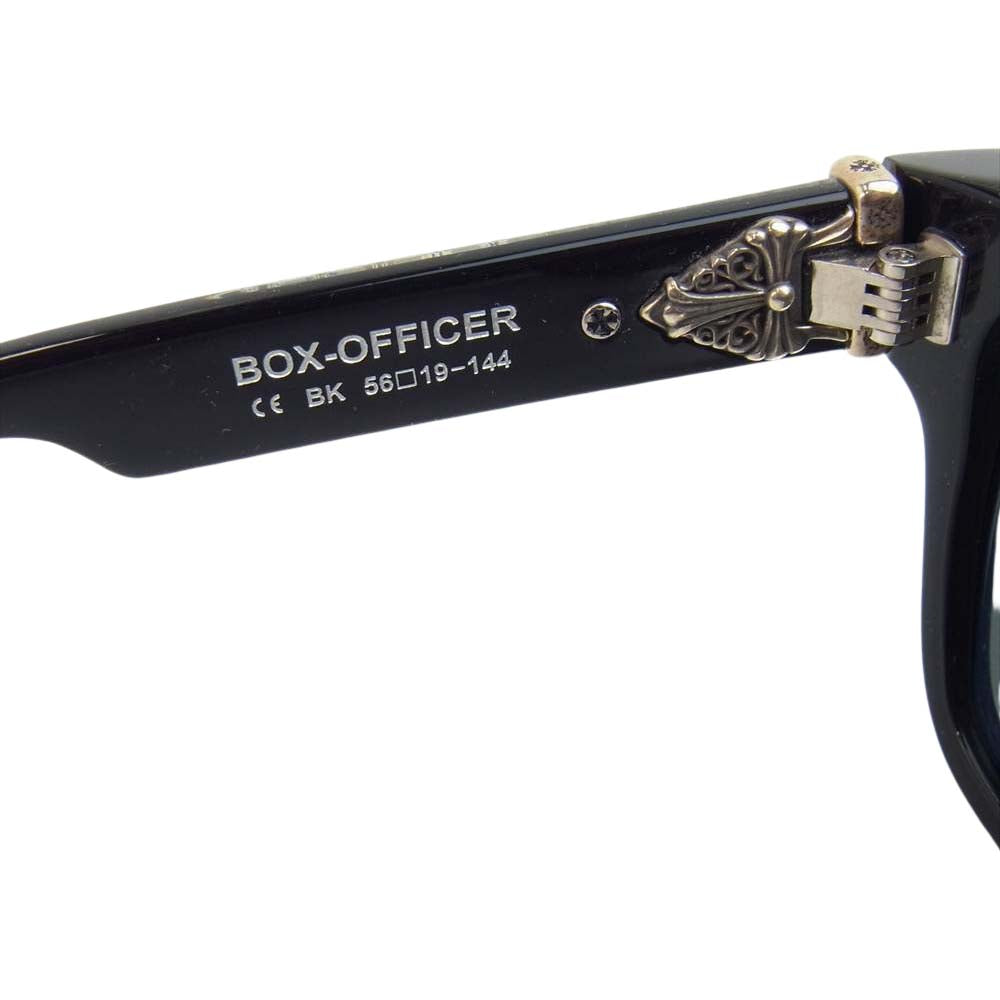 CHROME HEARTS クロムハーツ（原本無） BOX OFFICER サングラス 眼鏡 アイウェア ブラック系【中古】