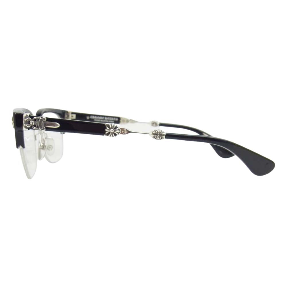 CHROME HEARTS クロムハーツ（原本無） EVAGILIST ダガー アイウェア 眼鏡 ブラック系【中古】