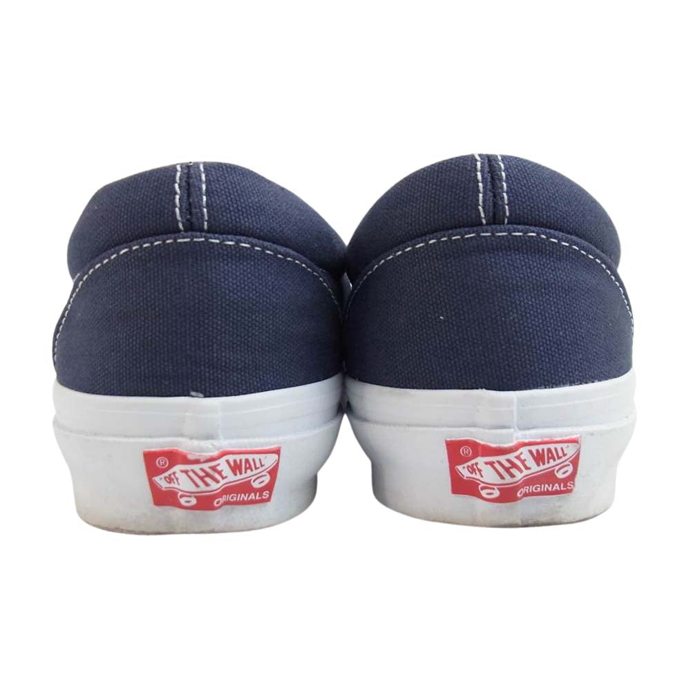 VANS バンズ VAULT SLIP-ON ボルト スリッポン スニーカー ネイビー系 27cm【中古】