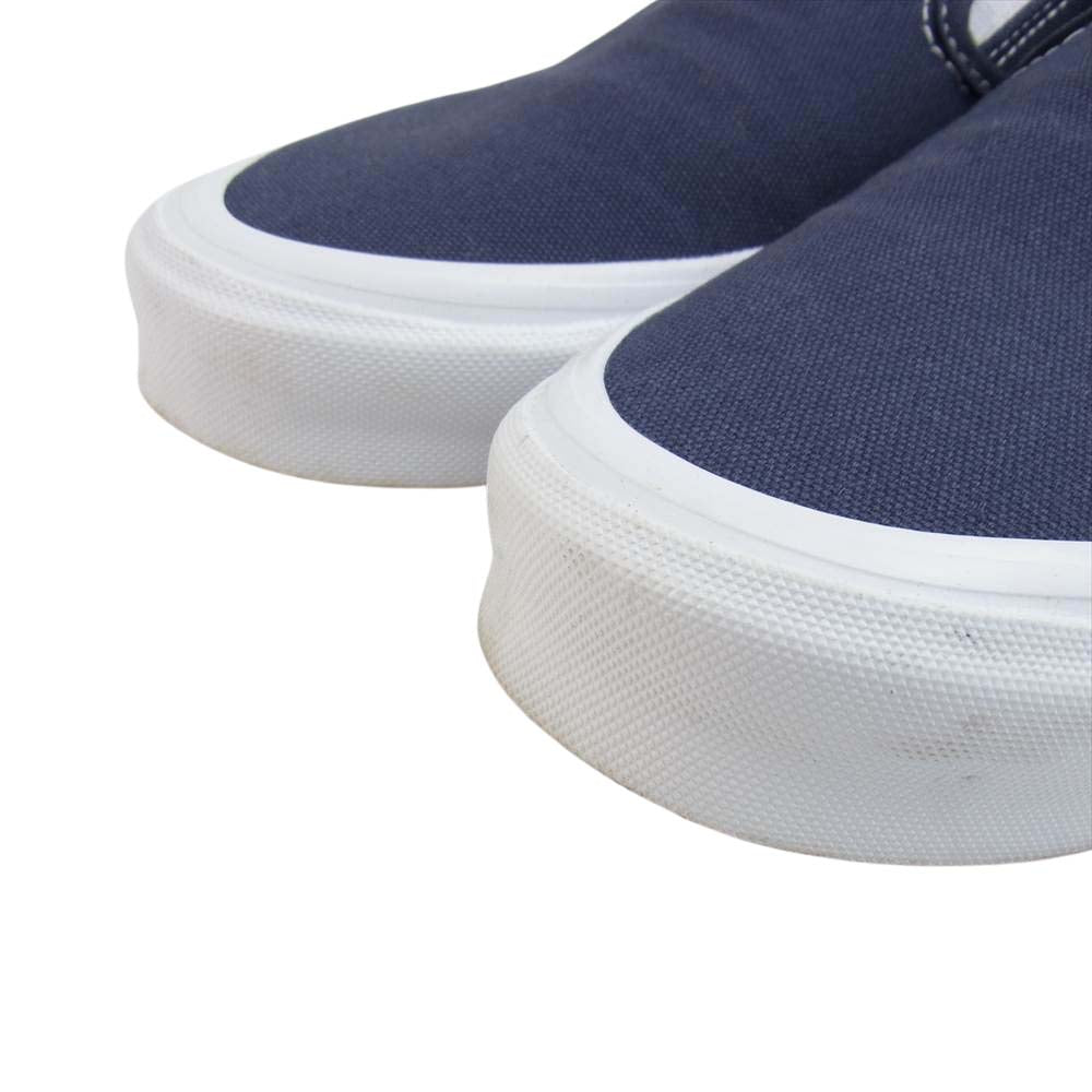 VANS バンズ VAULT SLIP-ON ボルト スリッポン スニーカー ネイビー系