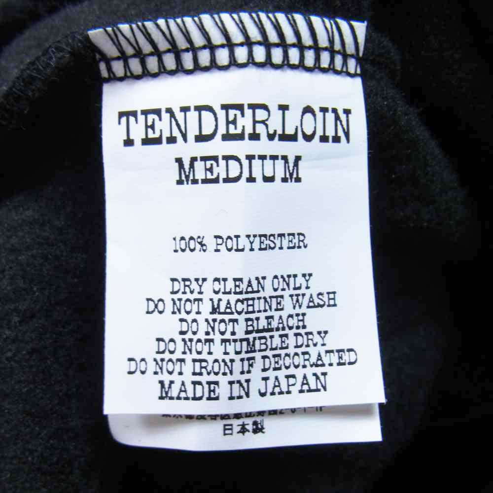 TENDERLOIN テンダーロイン 本店限定 T-FLEECE JKT フリース ジャケット ブラック系 M【美品】【中古】