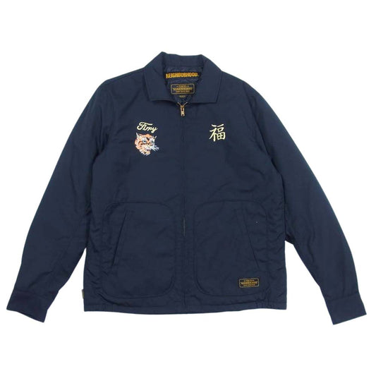 NEIGHBORHOOD ネイバーフッド 18SS 181BENH-JKM01S DRIZZLER. FURY / EC- JKT フューリー ジャケット ベトジャン ブラック系 M【中古】