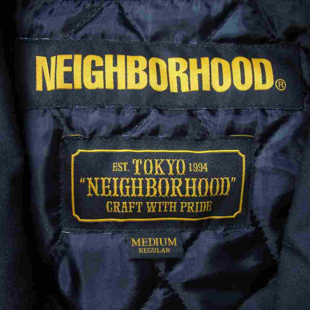 NEIGHBORHOOD ネイバーフッド 18SS 181BENH-JKM01S DRIZZLER. FURY / EC- JKT フューリー ジャケット ベトジャン ブラック系 M【中古】