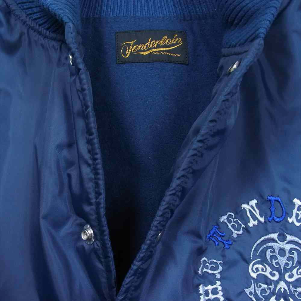 TENDERLOIN テンダーロイン T-NYLON RIB JKT ボルネオスカル ナイロン ジャケット ネイビー系 M【中古】