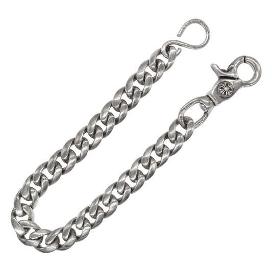 CHROME HEARTS クロムハーツ（原本無） 1クリップ ショート クラシック ウォレットチェーン シルバー系【中古】