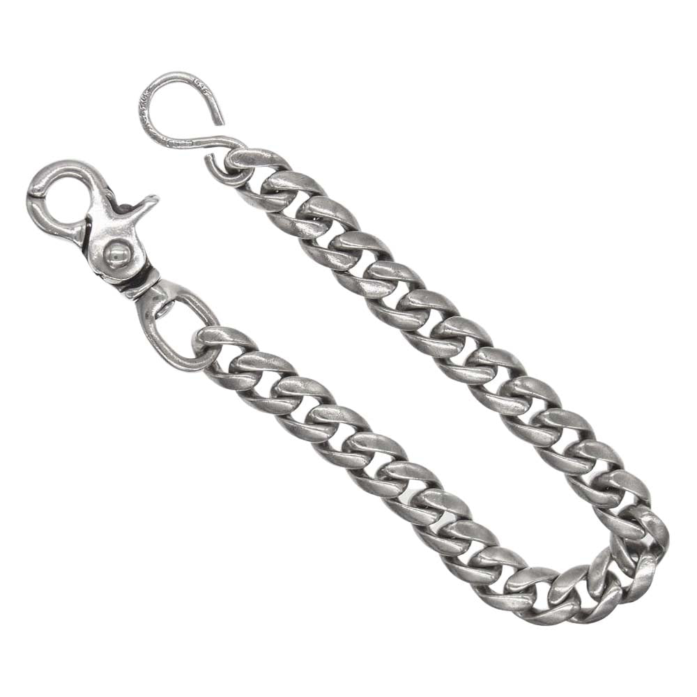 CHROME HEARTS クロムハーツ（原本無） 1クリップ ショート クラシック ウォレットチェーン シルバー系【中古】