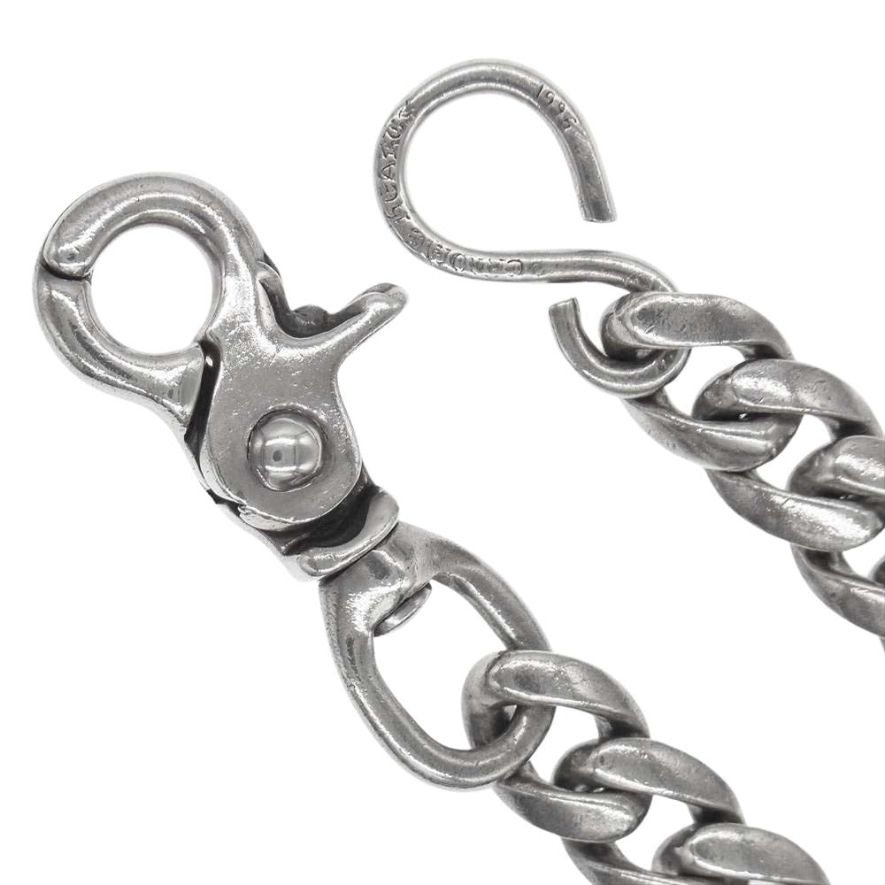 CHROME HEARTS クロムハーツ（原本無） 1クリップ ショート クラシック ウォレットチェーン シルバー系【中古】