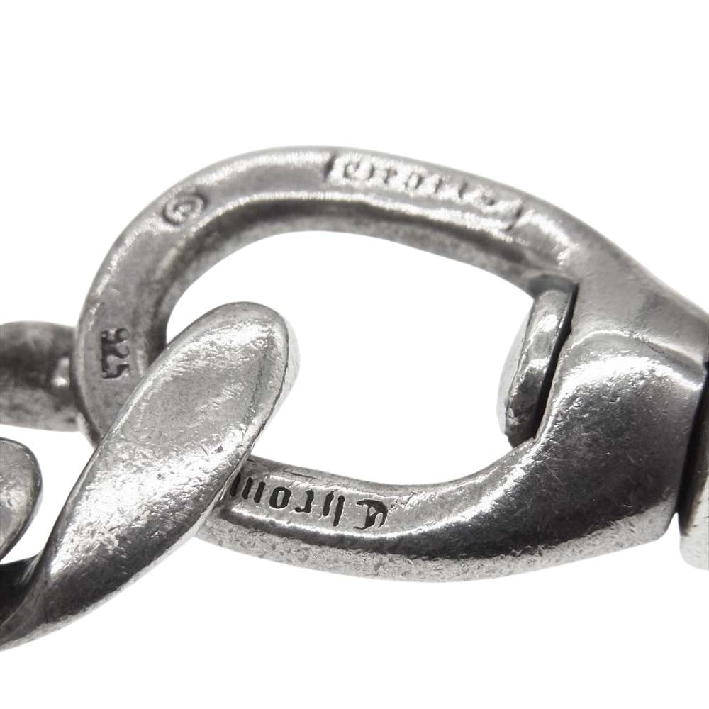 CHROME HEARTS クロムハーツ（原本無） 1クリップ ショート クラシック ウォレットチェーン シルバー系【中古】