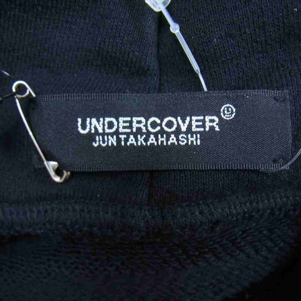 UNDERCOVER アンダーカバー 20AW UCZ4893-4 FALLEN MAN HOODIE グラフィック プリント プルオーバー パーカー フーディ ブラック系 4【中古】