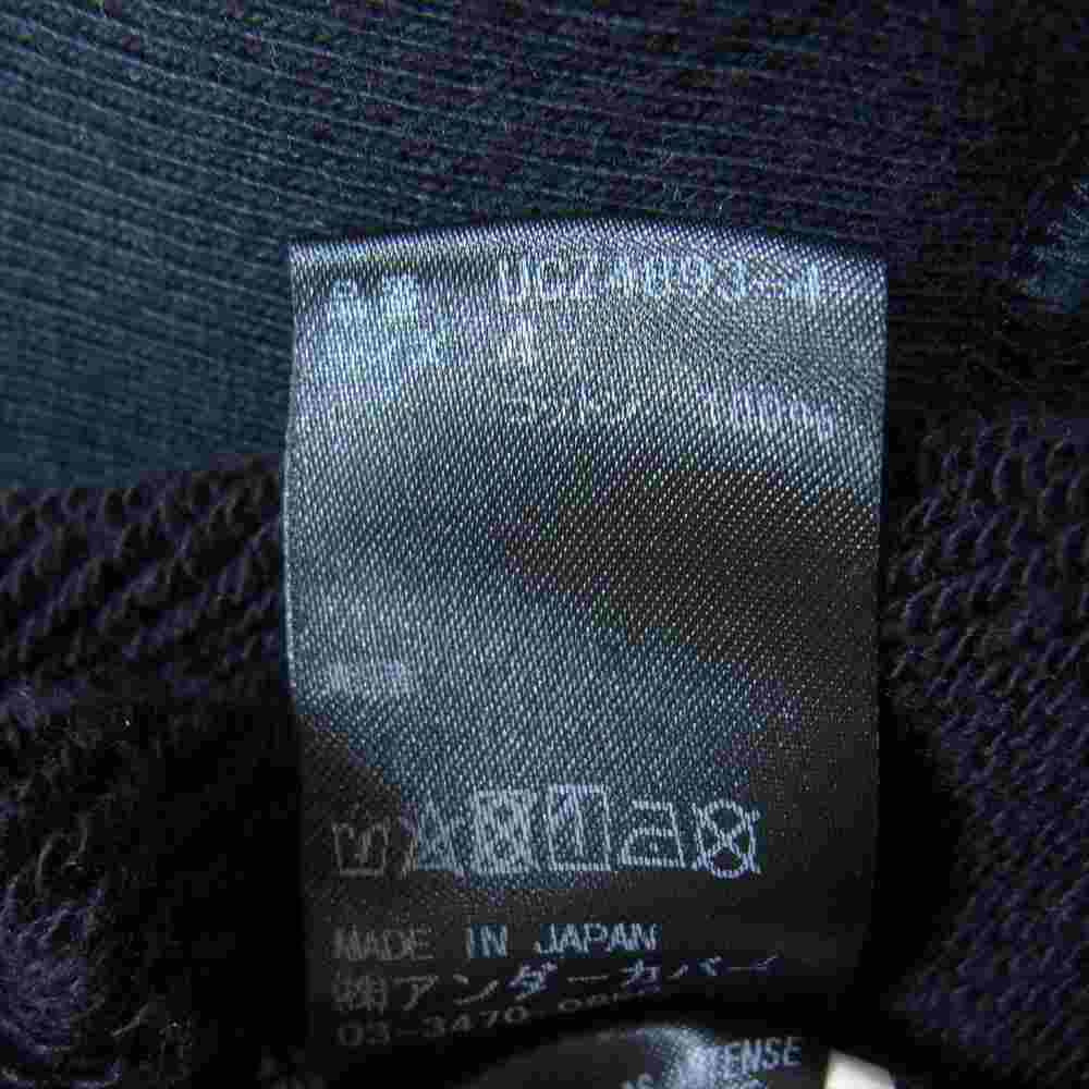 UNDERCOVER アンダーカバー 20AW UCZ4893-4 FALLEN MAN HOODIE グラフィック プリント プルオーバー パーカー フーディ ブラック系 4【中古】