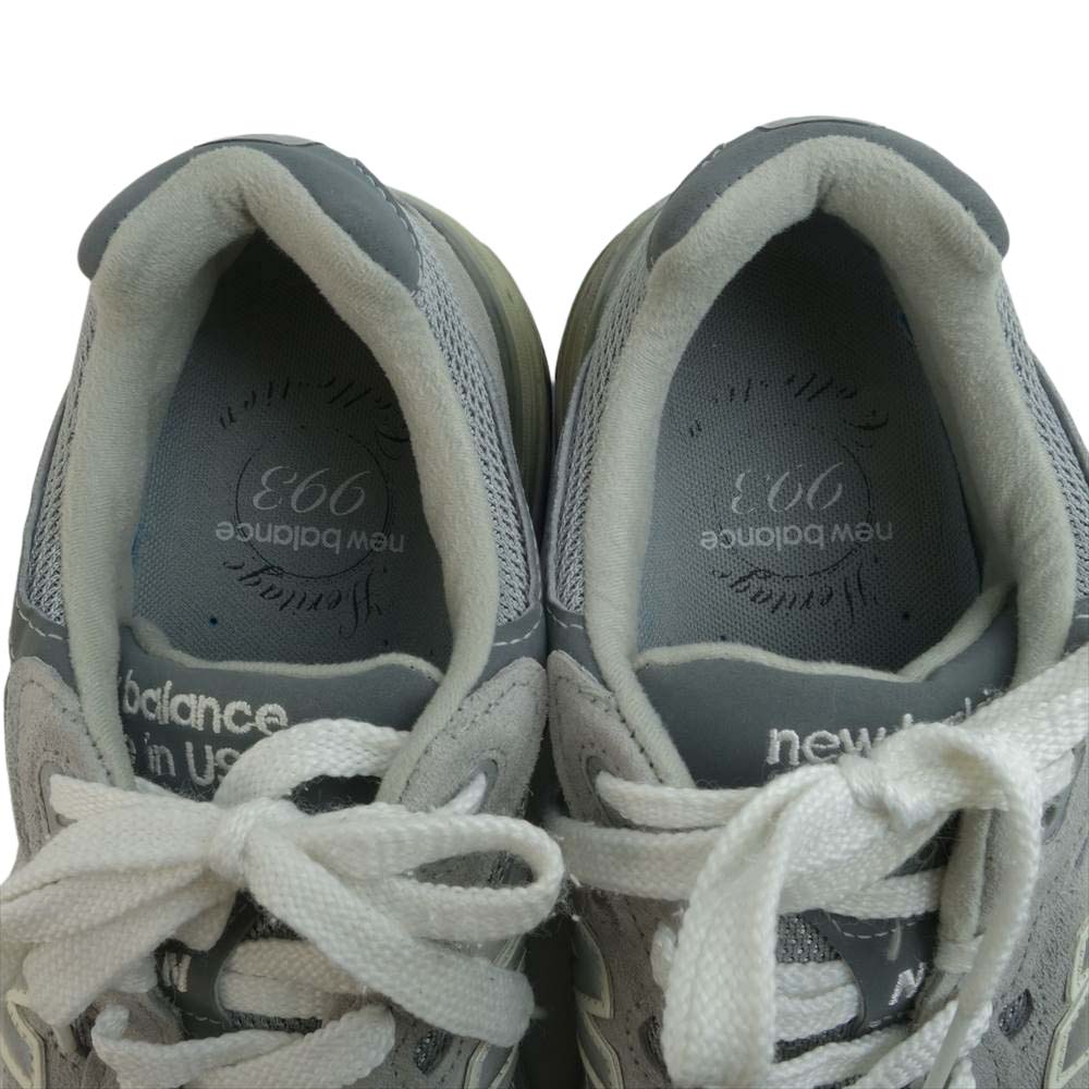 NEW BALANCE ニューバランス MR993GL USA製 ローカット スニーカー 9 1/2【中古】