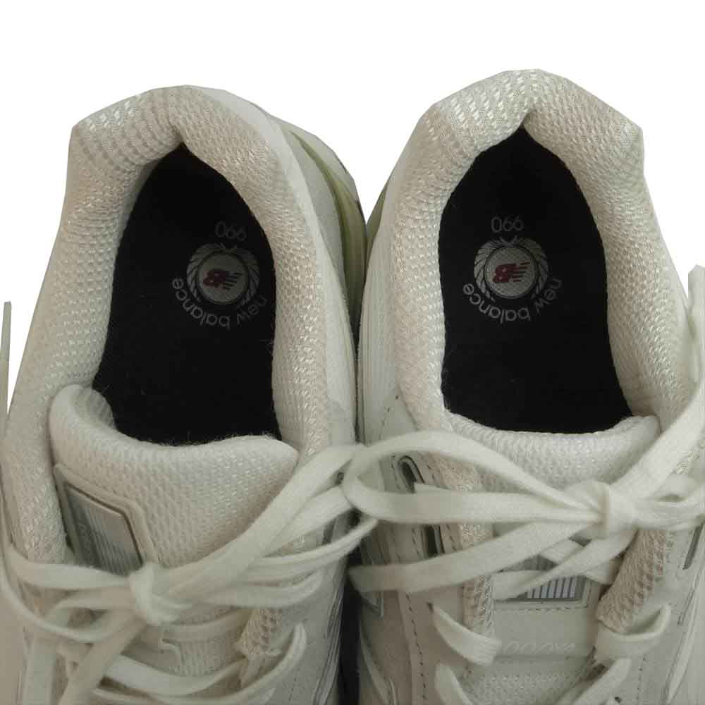 NEW BALANCE ニューバランス M990NC4 USA製 スエード ローカット スニーカー 27.5【美品】【中古】