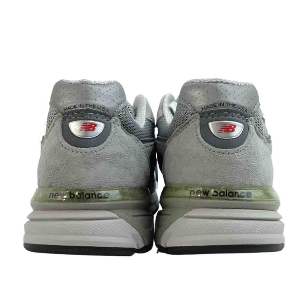 NEW BALANCE ニューバランス M990GL4 USA製 ローカット スニーカー 27.5【美品】【中古】