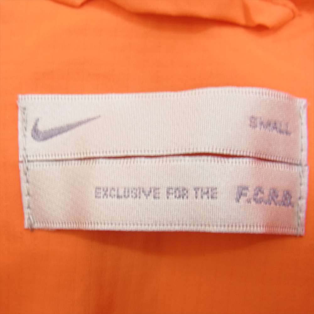 F.C.R.B. エフシーアールビー 416743-450 NIKE ナイキ ナイロン ジップアップ ジャケット オレンジ系 S【中古】