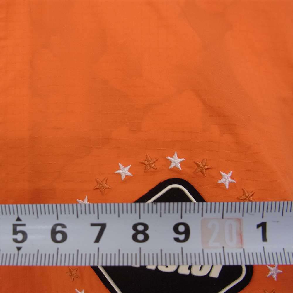 F.C.R.B. エフシーアールビー 416743-450 NIKE ナイキ ナイロン ジップアップ ジャケット オレンジ系 S【中古】
