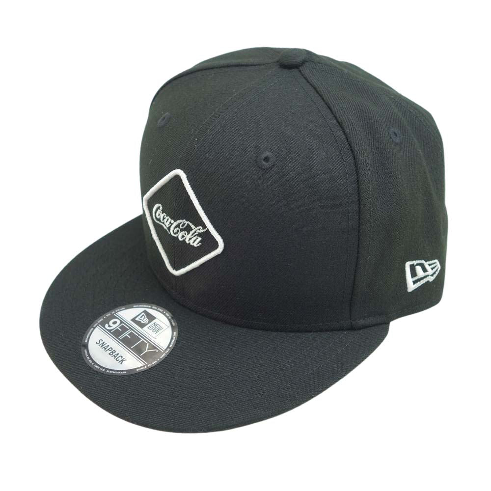 F.C.R.B. エフシーアールビー 20SS FCRB-200103 NEW ERA COCA-COLA 9FIFTY SNAP BACK ニューエラ コカコーラ スナップ バック キャップ ブラック系【新古品】【未使用】【中古】