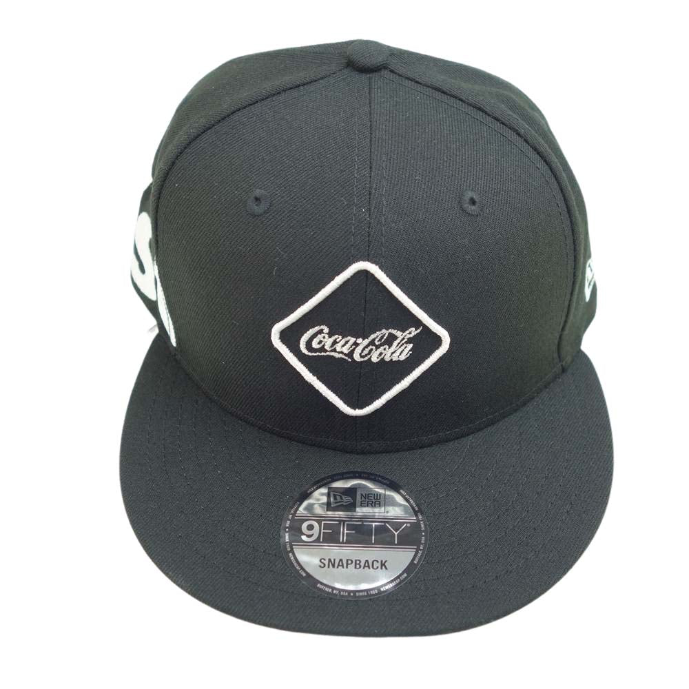 F.C.R.B. エフシーアールビー 20SS FCRB-200103 NEW ERA COCA-COLA 9FIFTY SNAP BACK ニューエラ コカコーラ スナップ バック キャップ ブラック系【新古品】【未使用】【中古】