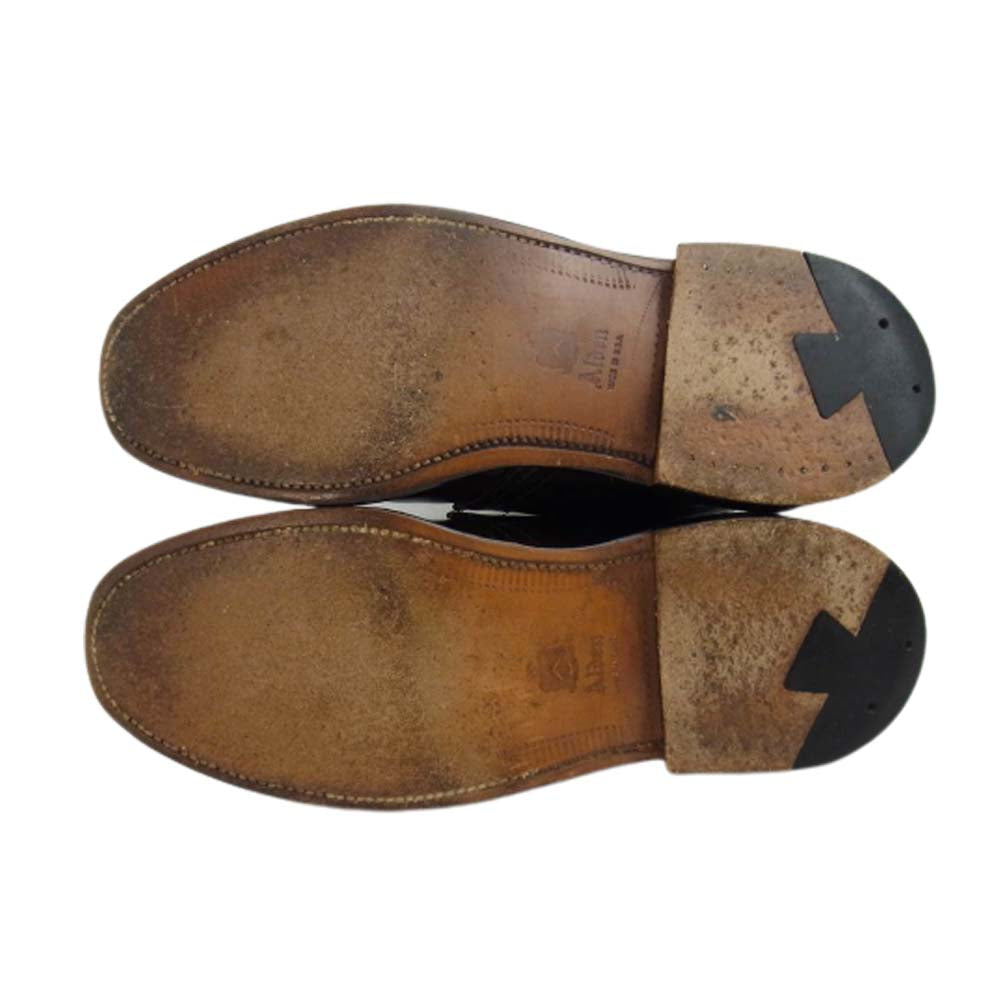 ALDEN オールデン 1339 シェルコードバン バリーラスト ホーウィン バーガンディ チャッカ ブーツ シューツリー付 ダークブラウン系 6 D【中古】