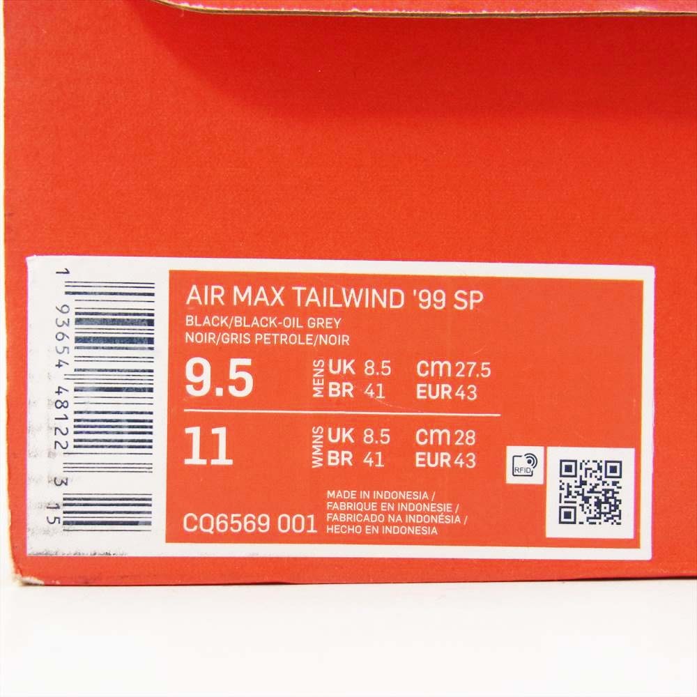 NIKE ナイキ CQ6569-001 AIR MAX TAILWIND 99 エアマックス テイルウィンド スニーカー 9.5【中古】