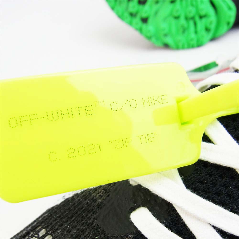 NIKE ナイキ CV0697-001 OFF-WHITE AIR ZOOM TEMPO NEXT% オフホワイト エア ズーム テンポ ネクスト スニーカー ブラック系 27.5㎝【新古品】【未使用】【中古】