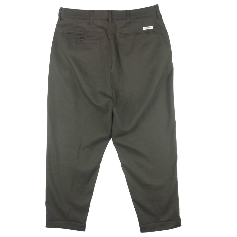 COOTIE クーティー トラウザー パンツ ポリエステル レーヨン 日本製 ブラウン系 L【中古】