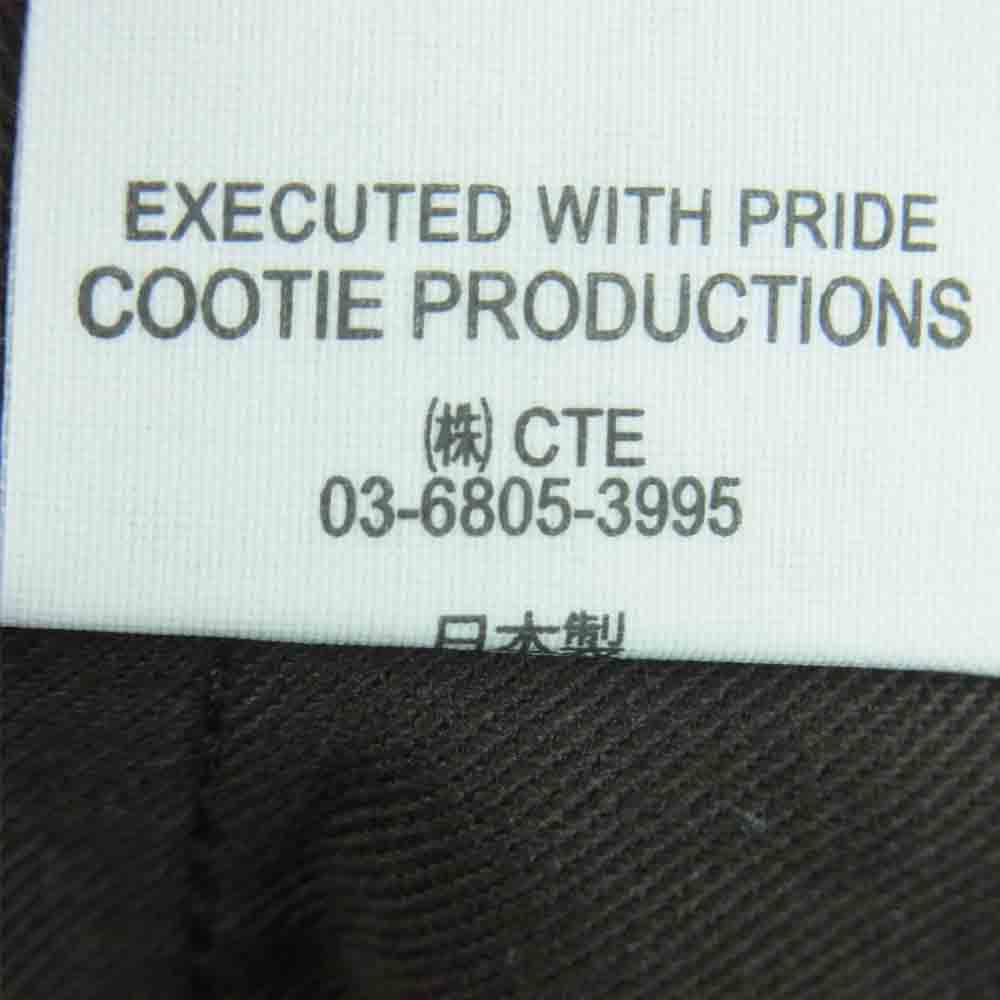 COOTIE クーティー トラウザー パンツ ポリエステル レーヨン 日本製 ブラウン系 L【中古】
