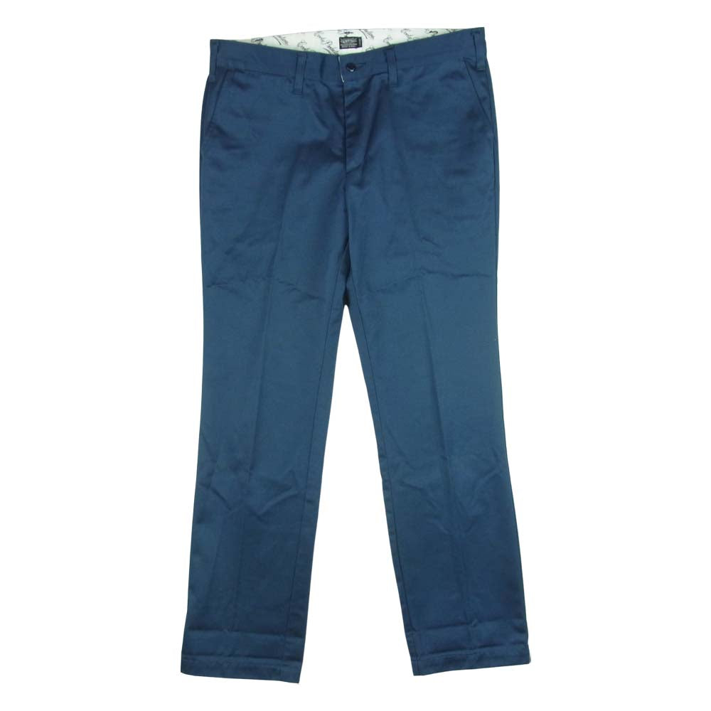 COOTIE クーティー WORK PANTS ワーク パンツ ポリエステル コットン ネイビー系 L【中古】