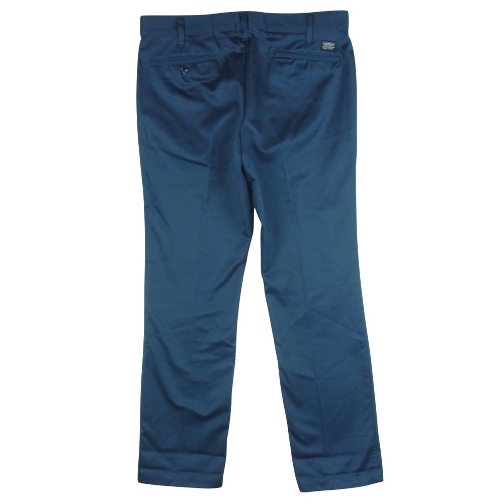 COOTIE クーティー WORK PANTS ワーク パンツ ポリエステル コットン ネイビー系 L【中古】