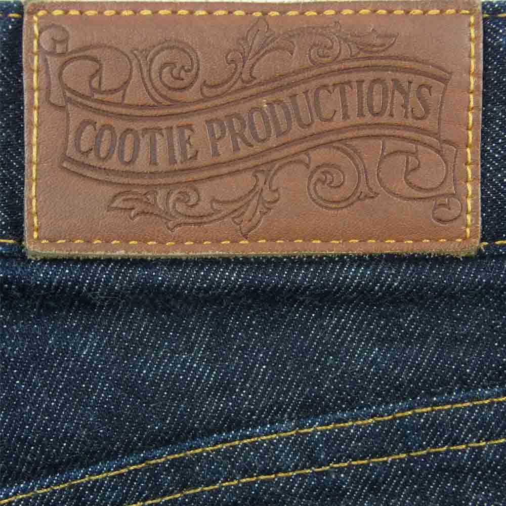 COOTIE クーティー ストレッチ デニム パンツ コットン 日本製 インディゴブルー系 32【中古】