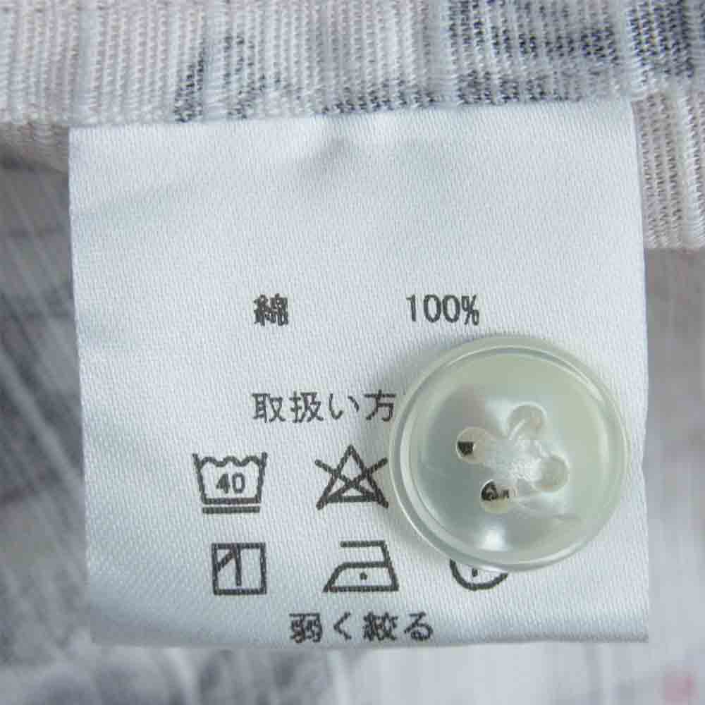 ドレスヒッピー 総柄 コットン 長袖 シャツ 日本製 ピンク系 L【中古】