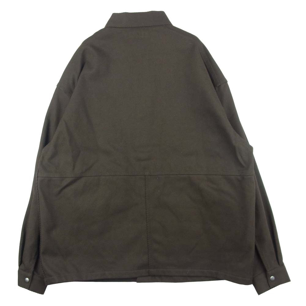 COOTIE クーティー CTE-20A201 GLORY BOUND カバーオール ジャケット コットン 日本製 ブラウン系 L【中古】