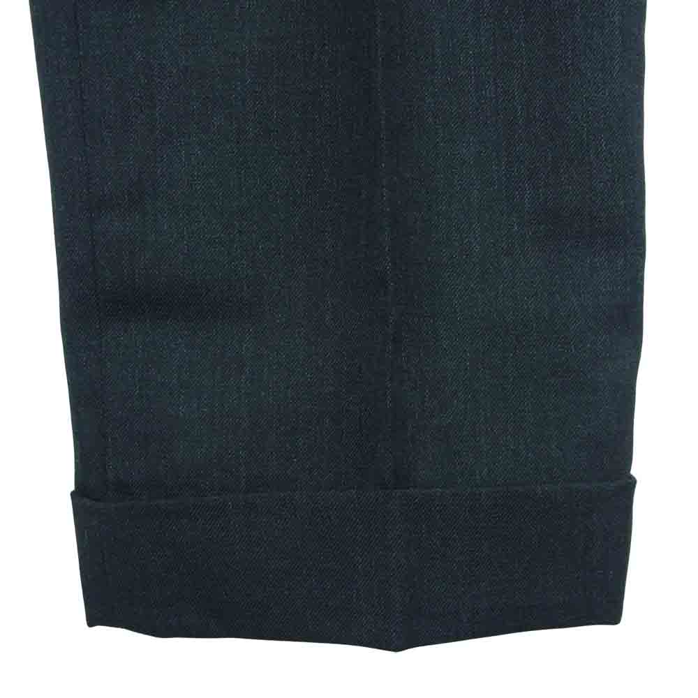 WACKO MARIA ワコマリア ウール スラックス トラウザー パンツ 日本製 グレー系 L【中古】