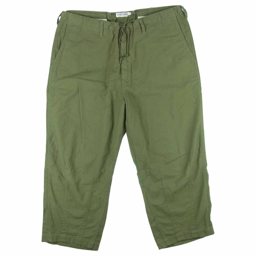 COOTIE クーティー GLORY BOUND グローリーバウンド ミリタリー ワイド イージー パンツ カーキ系 M【中古】