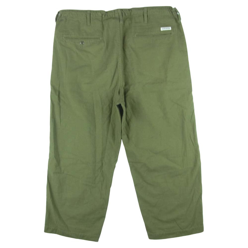 COOTIE クーティー GLORY BOUND グローリーバウンド ミリタリー ワイド イージー パンツ カーキ系 M【中古】