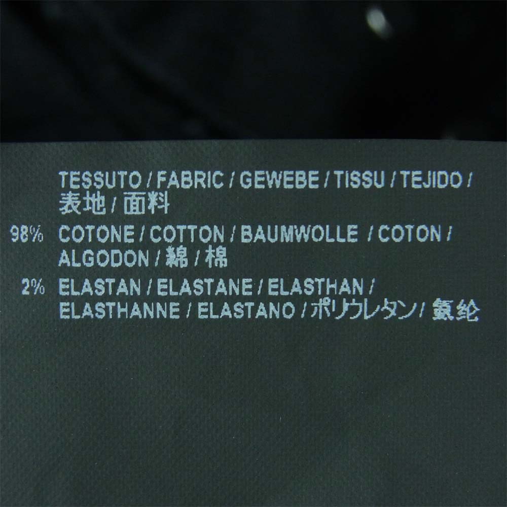 BALENCIAGA バレンシアガ 18SS 509121 TXE12 国内正規品 ダメージ加工 ニーホール スキニー デニム パンツ ブラック系 31【中古】