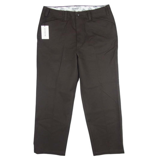 COOTIE クーティー CTE-20A102 Cotton Kersey Work Trousers コットン カージー ワーク トラウザー パンツ ブラウン系 L【新古品】【未使用】【中古】