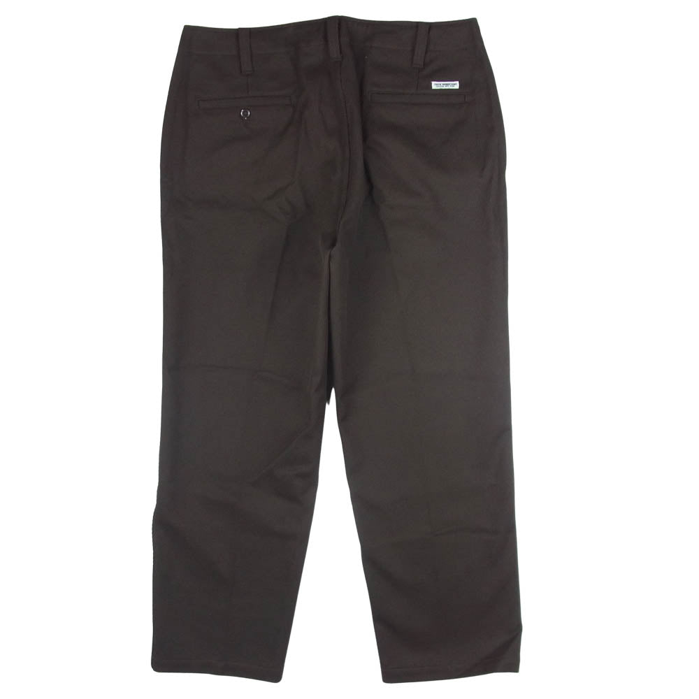 COOTIE クーティー CTE-20A102 Cotton Kersey Work Trousers コットン カージー ワーク トラウザー パンツ ブラウン系 L【新古品】【未使用】【中古】