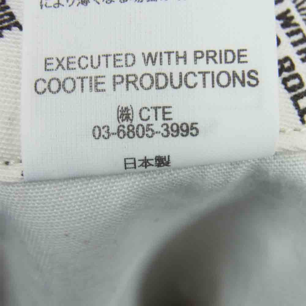COOTIE クーティー CTE-20A102 Cotton Kersey Work Trousers コットン カージー ワーク トラウザー パンツ ブラウン系 L【新古品】【未使用】【中古】