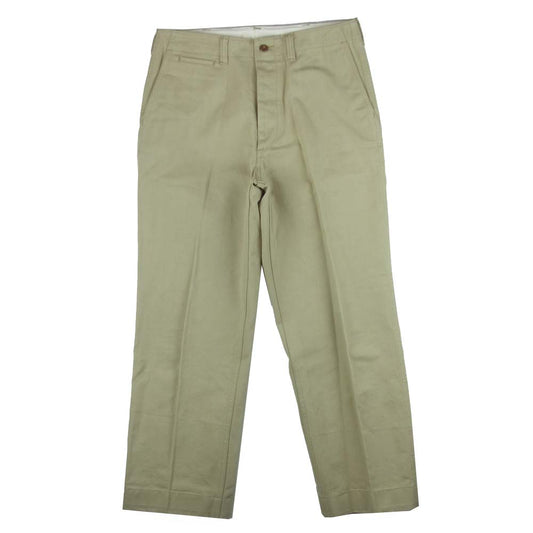AT LAST アットラスト CHINO Work Pants チノ ワーク パンツ ベージュ系 34【中古】