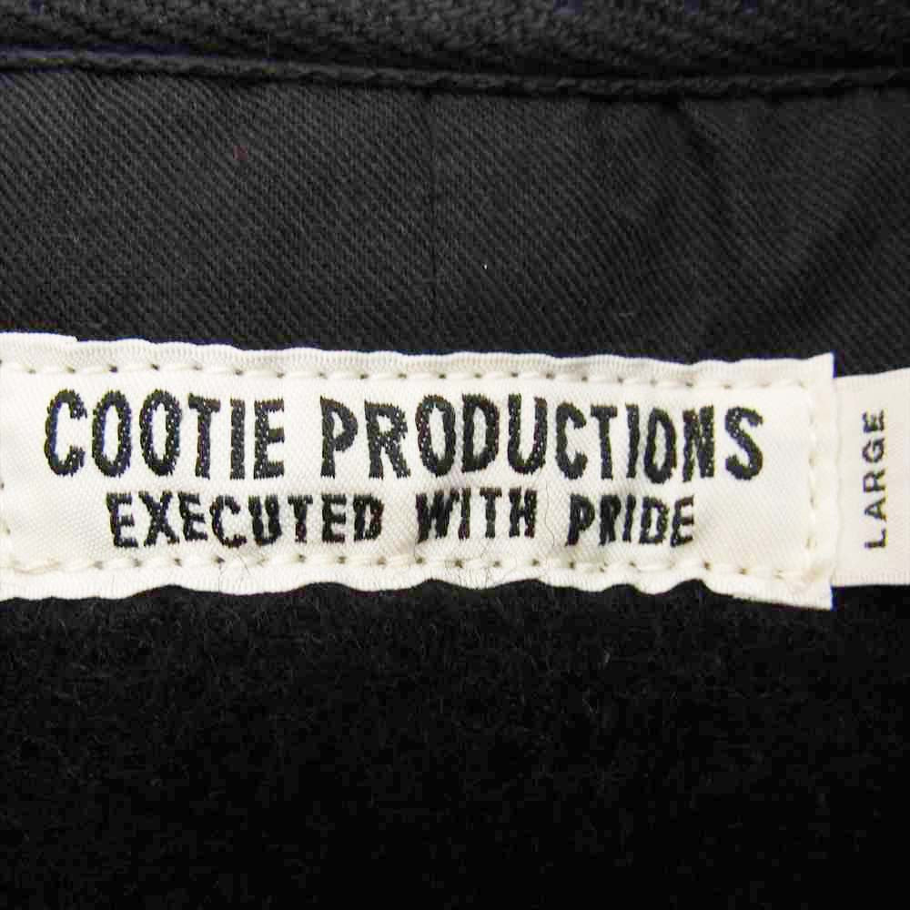 COOTIE クーティー 19AW Russell Cellie Jacket ビーチクロス ジャケット ブラック系 L【中古】