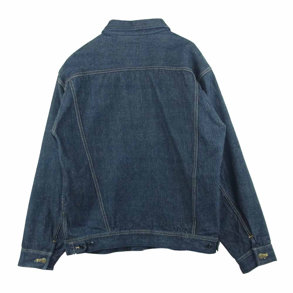 スリーフェイス CSF 別注 101 デニム ジャケット コットン 日本製 インディゴブルー系 M【中古】
