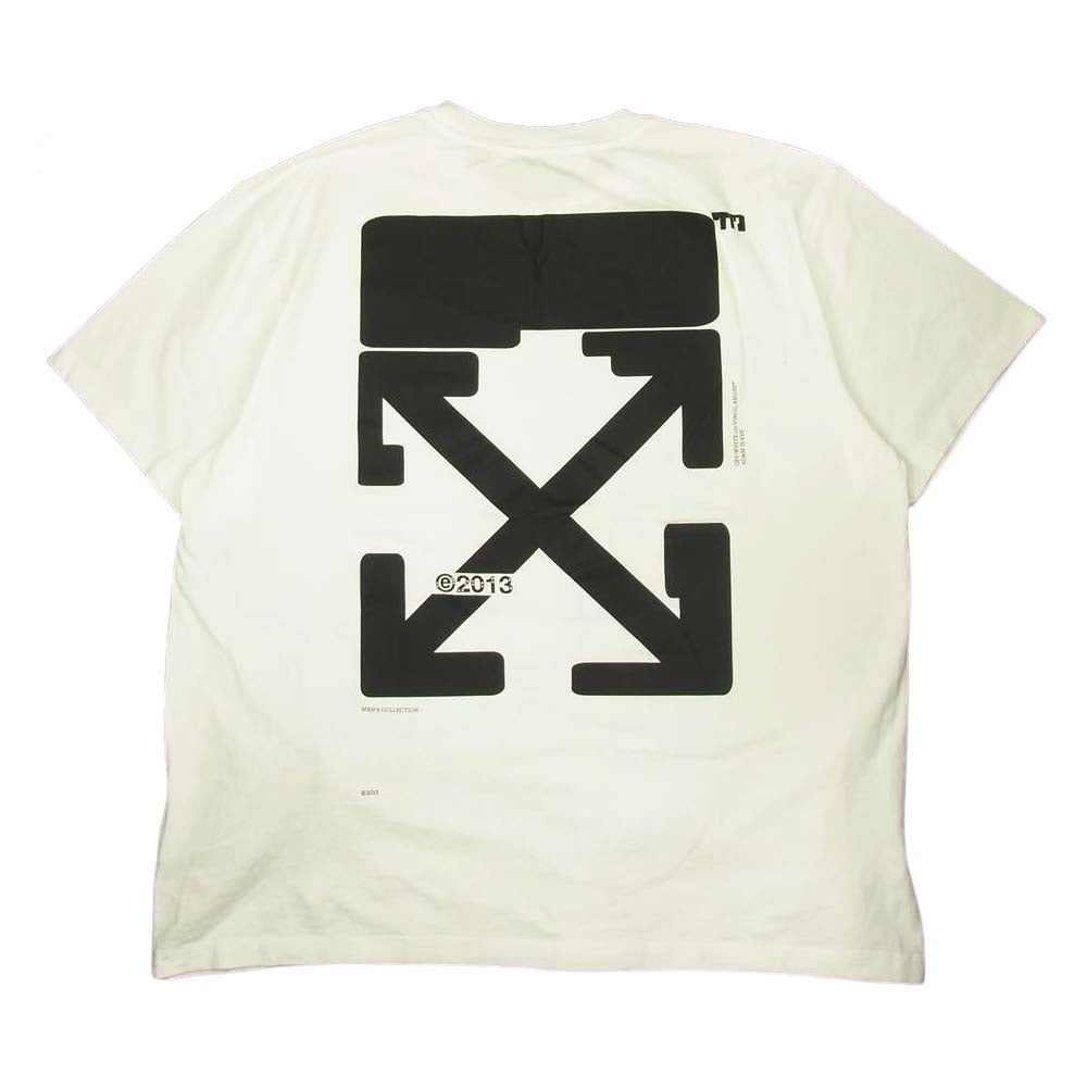 オフホワイト×カツ★21SS  グラフィックプリントTシャツ