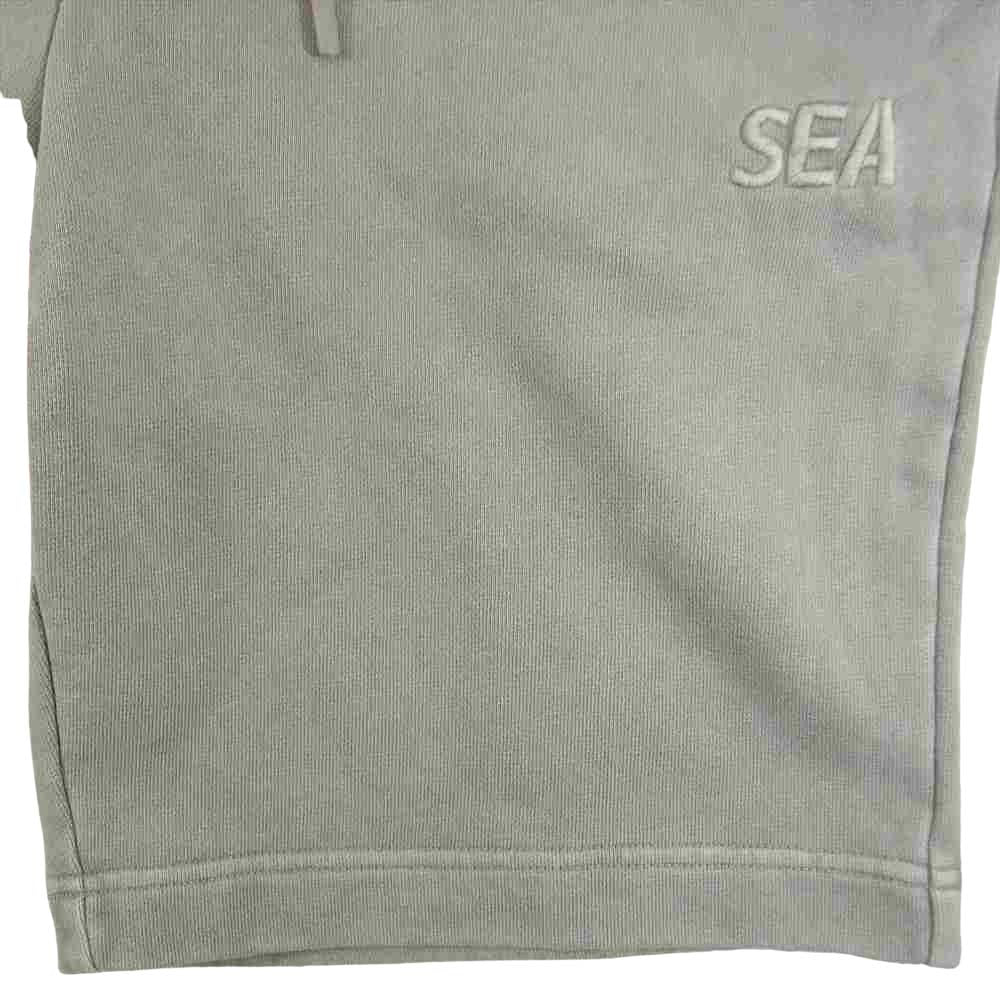ウィンダンシー WDS-21S-PT-02 SEA pigment-dye Sweat Shorts ピグメントダイ スウェット ショーツ グレー系 M【新古品】【未使用】【中古】