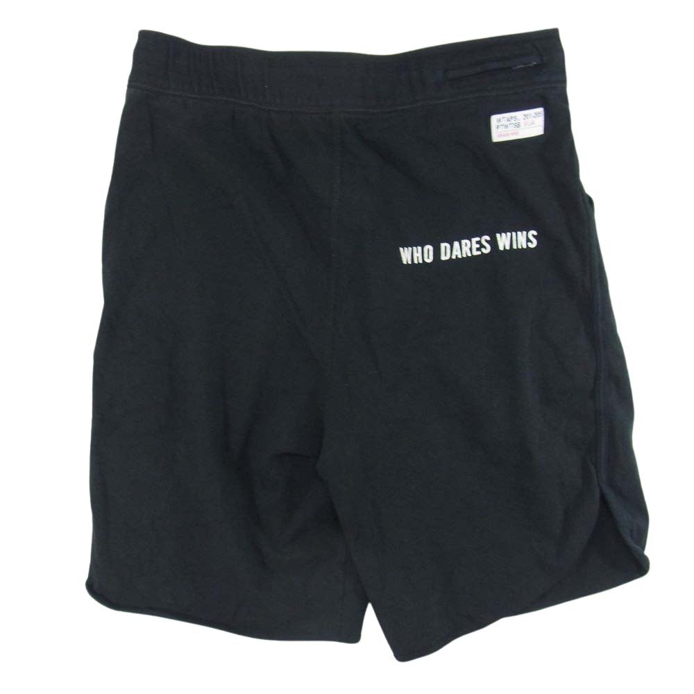 WTAPS ダブルタップス 111HNDT-CSM06 WHO DARES WINS ショーツ ブラック系 2【中古】