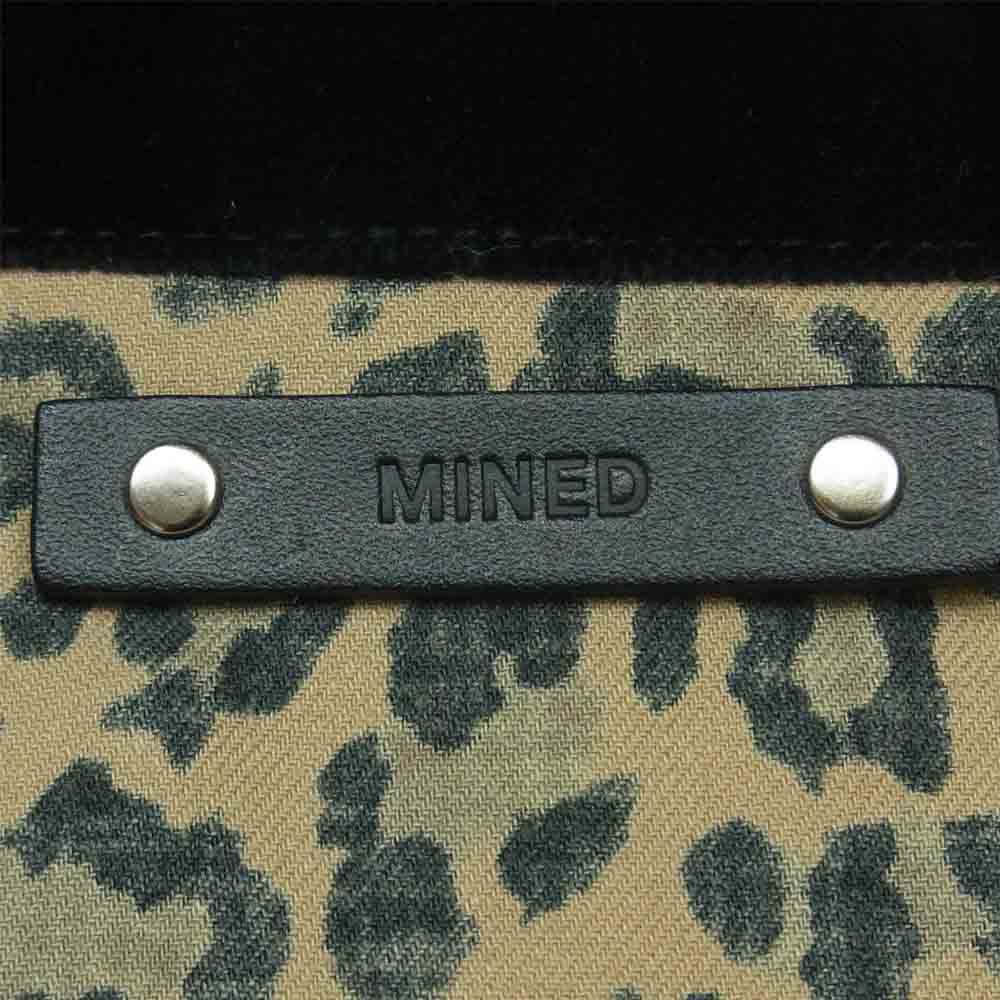 MINEDENIM マインデニム 2109-9001-67-032 Flannel Leopard Gawn フランネル レオパード ガウン ライトブラウン系 3【新古品】【未使用】【中古】