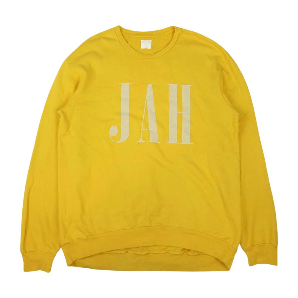 アルケミスト 19SS JAH プリント オーバーサイズ スウェット イエロー系 M【中古】